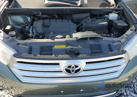 2012 Toyota Highlander Base from USA, damaged, VIN 5TDZA3EH2CS024046
